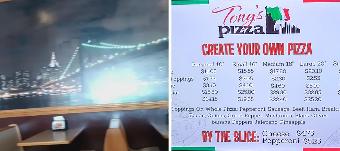 Tony's Pizza