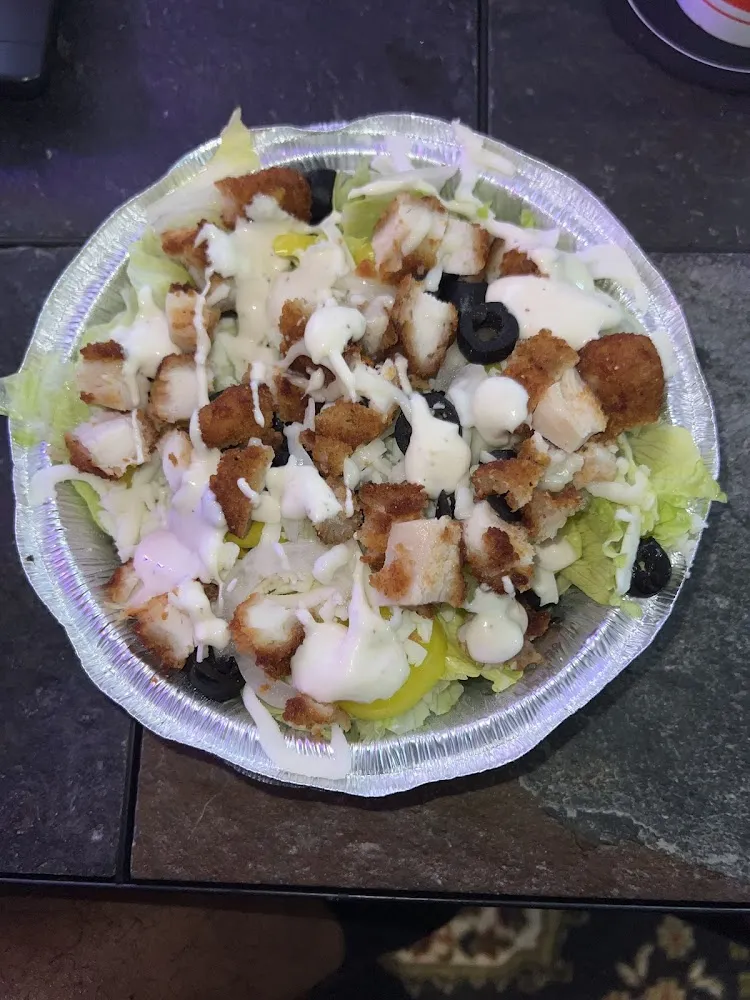 Salad w Caesar Dressing
